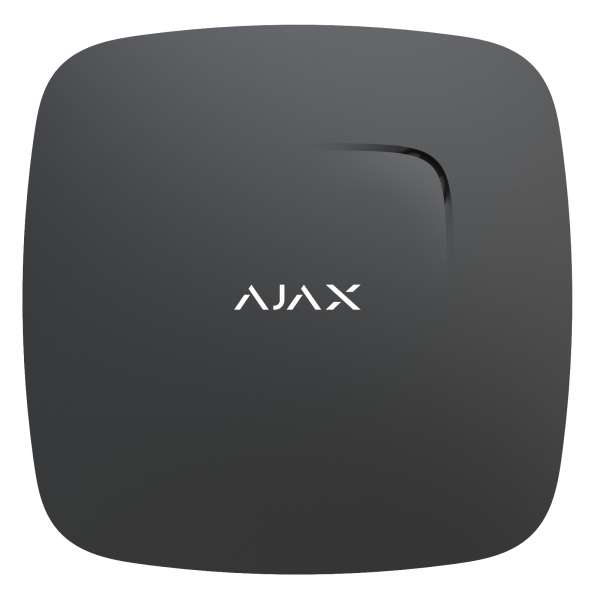 Drahtloser Brandmelder mit Temperatursensor AJAX - Schwarz