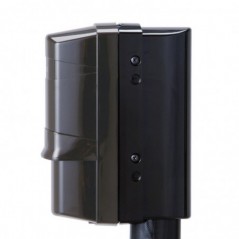 Hintere Abdeckung für Optex Doppelstrahlbarrieren mit Infarot in Masthalterungen