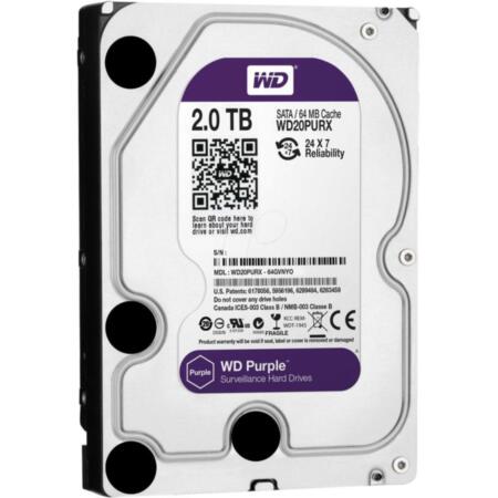 2-TB-Festplatte Für den Dauerbetrieb in Videoüberwachungssystemen entwickelt 3,5 Zoll 2 TB 5400 U/min