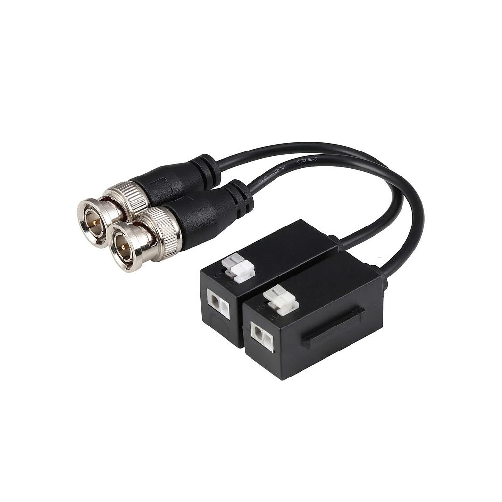 HDCVI Passiver Video Balun | bis 8MP | UTP Zweidraht | Sender/Empfänger | Bis 400m