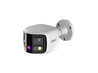 WizSense 2× 4MP Tioc Dual-Lens Splicing Bullet Netzwerkkamera 180°, Smart Dual Illumination IR-Licht (25 m) und weißes Licht 20 m
