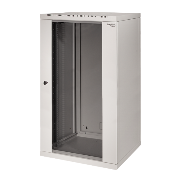 19" Wandschrank einteilig 21HE 600 x 560 mm, grau