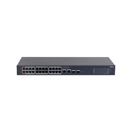 28-Port Cloud L2 Managed Switch mit 24 PoE