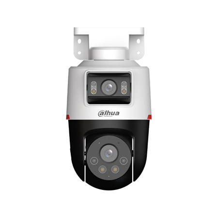 2 × 2 MP WizColor Active Deterrence Dual-Lens Netzwerk-Kamera mit fester Brennweite, Schwenk-/Neigefunktion und WizSense-Technologie