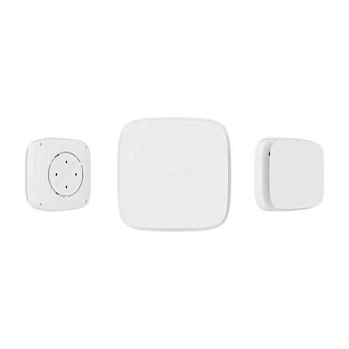 AJAX | Brandschutz | Rauchmelder | Hitze + Rauch | Weiß |