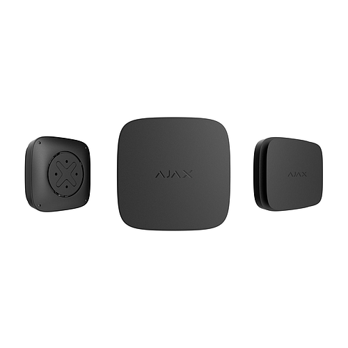 AJAX | Brandschutz | Rauchmelder | Hitze + Rauch | Schwarz |