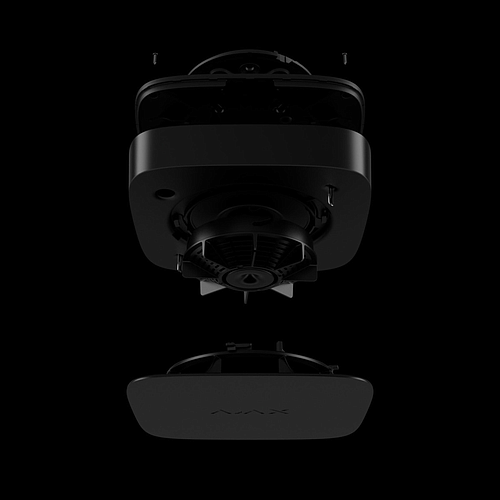 AJAX | Brandschutz | Rauchmelder | Hitze + Rauch | Schwarz |