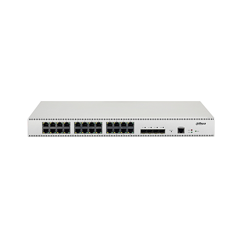 Dahua L2+ Industrie-Switch mit 24 Gigabit-Ports + 4 SFP+